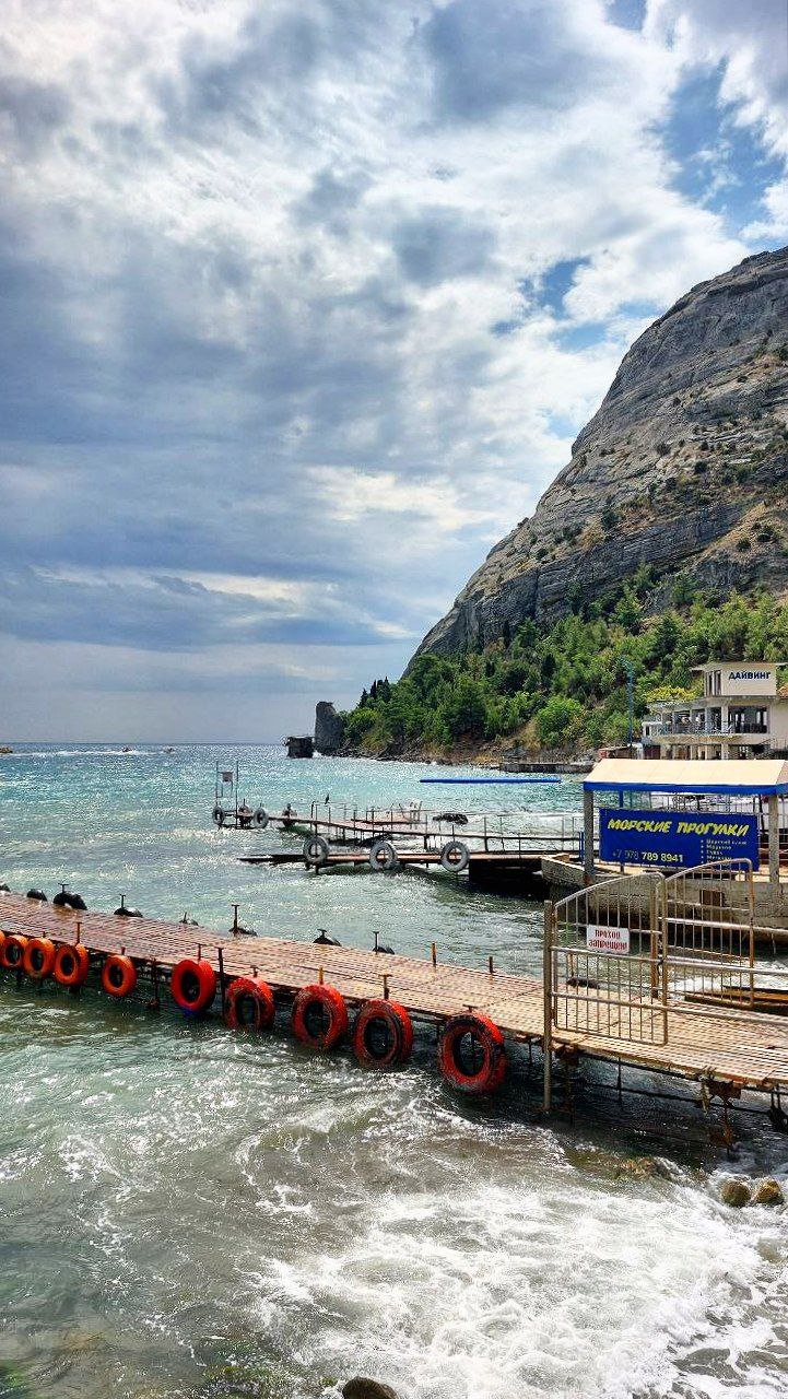 Бухта Судак-Лиман в Новом-Свете