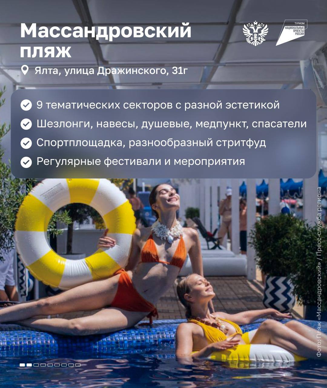 Лучшие пляжи Крыма на 2025 год по версии Мин туризма России