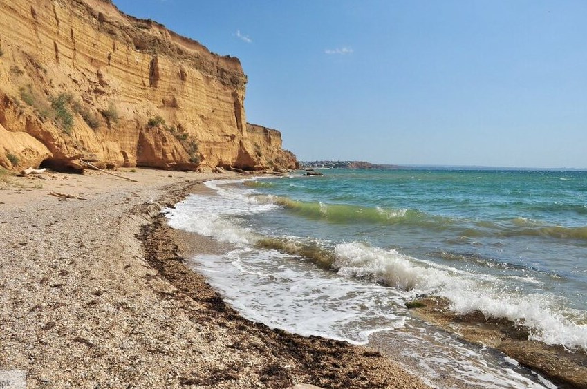 Пляж Немецкая балка в Севастополе