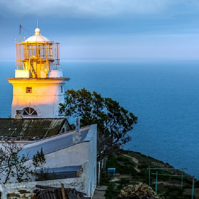 Ильинский маяк в Феодосии