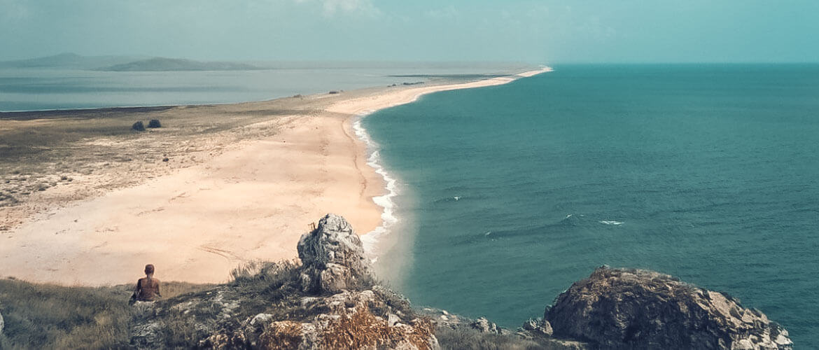 Мыс Опук на Керченском полуострове